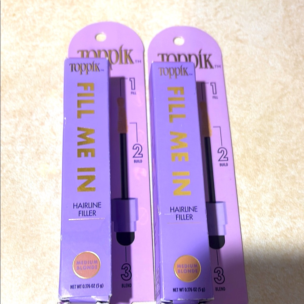 2 Toppik Fill Me In -in medium blonde